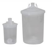 Одноразовые пластиковые стаканчики с крышками со встроеными фильтрами