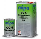 Особо легко используемый прозрачный бесцветный акриловый лак Mipa 2K HS Clearcoat CC 4